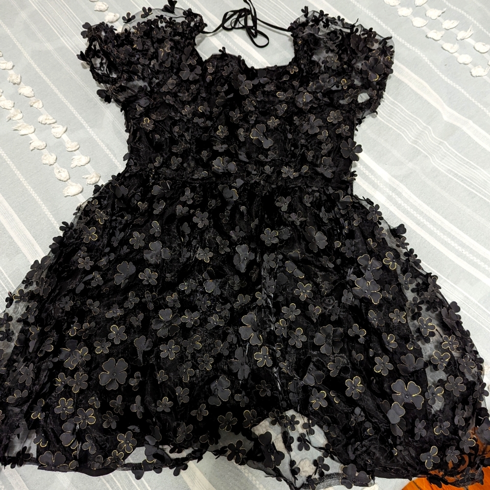 Textured dress